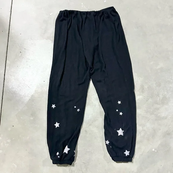 Chaser Starry Night Jogger Pants in Black Size Medium - NWOT - Picture 6 of 7